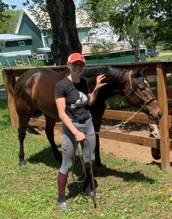 Trainer and competitor Maren Vogel