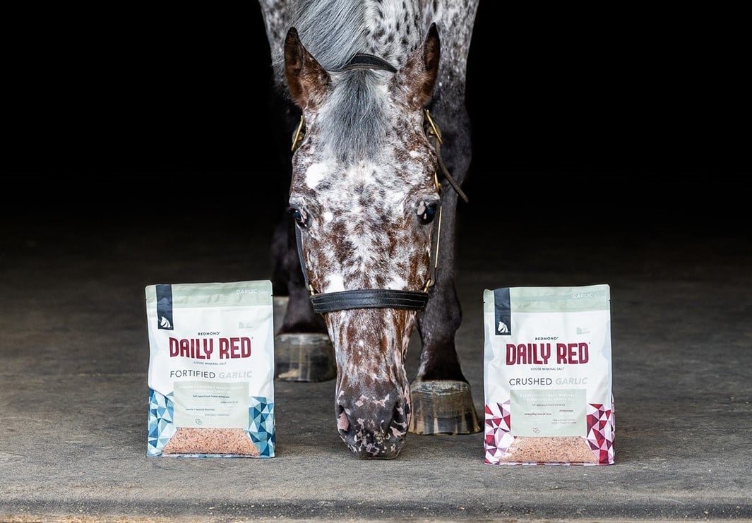 Redmond has two loose trace mineral supplements to nourish horses.